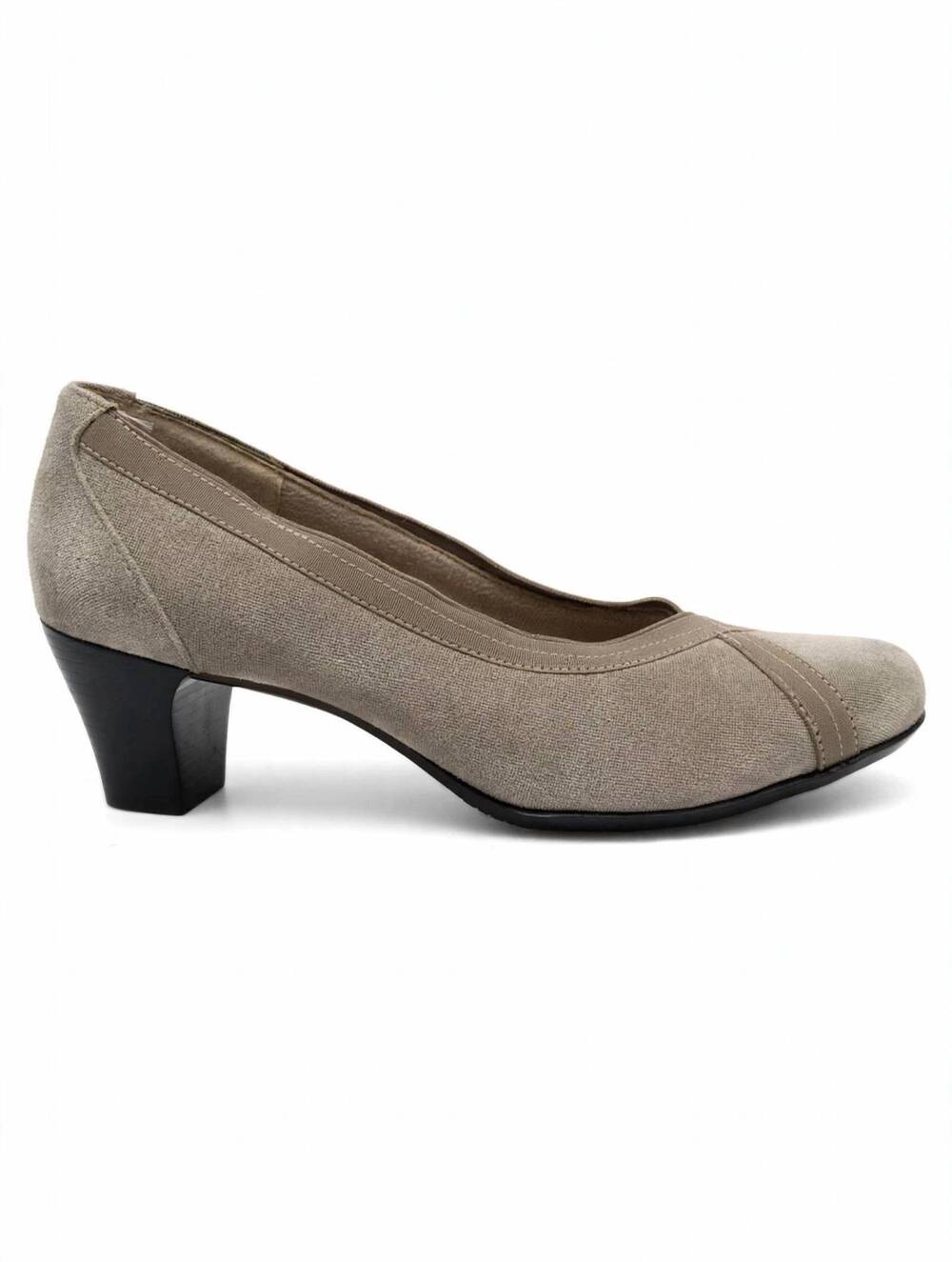 NEW MUNRO women's hanna heels in stone shimmer